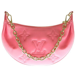 Louis Vuitton Shoulder Bulegram Moon Chain Over Pink Hand Bag the